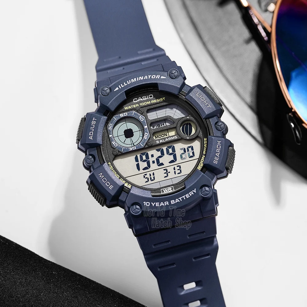 Casio Watches Smartwatch - CASIO WS-1500H Series Men's Digital Watch