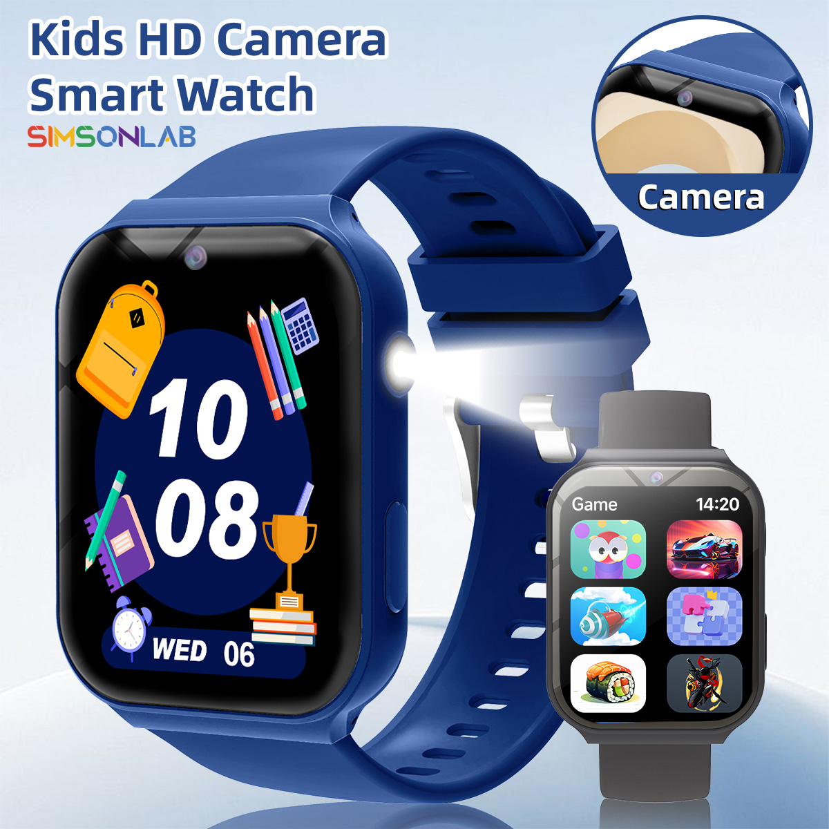Smartwatch Watches Boys - Study Partners for Kids HD Camera