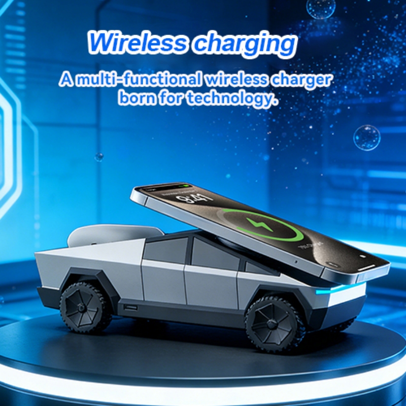 Smartwatch Phone Watches - Desktop Stand 3-in-1 CyberDock Wireless Charging
