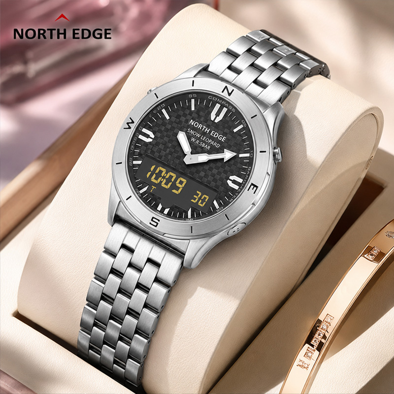 Altimeter Compass Watch - NORTH EDGE Men's Sports Digital Watches