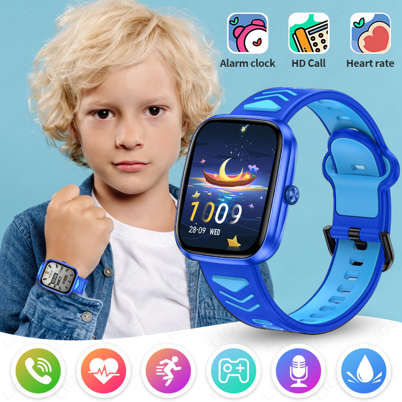 Smartwatch Watches Boys - LIGE 2026 Kids Smart Watch Child