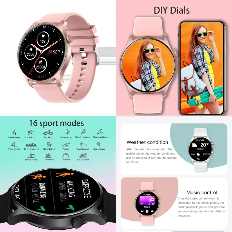 Watch Smartwatch - SENBONO MAX8 Men Smart Watch Women
