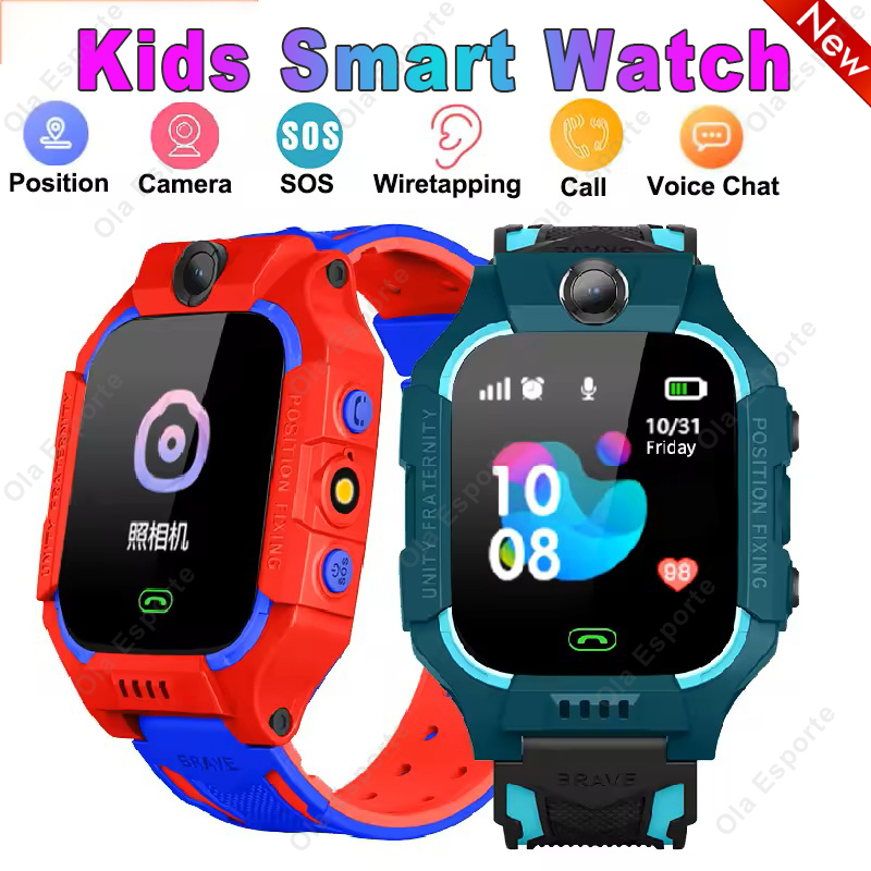 Smart Watch Kids 2G Sim Card S - Smartwatch Watches Boys ulasan dan harga