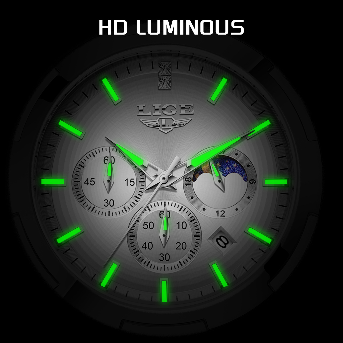 LIGE Top Brand Luxury Watch Wo - Smartwatch Watches For Women Brands ulasan dan harga