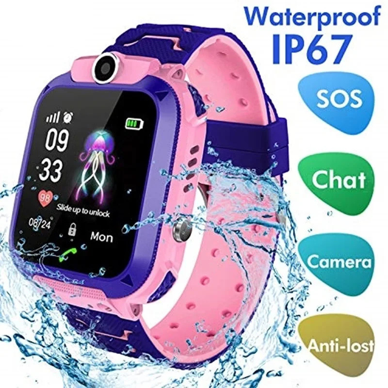 2G Kids Smart Watch SOS Call L - Smartwatch Watches Boys ulasan dan harga