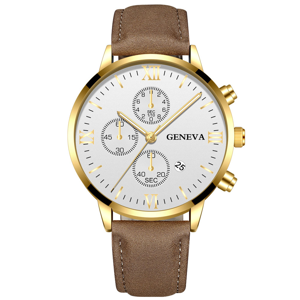 Geneva Fashion  Men Date Alloy - Smartwatch Watches For Men Brands ulasan dan harga