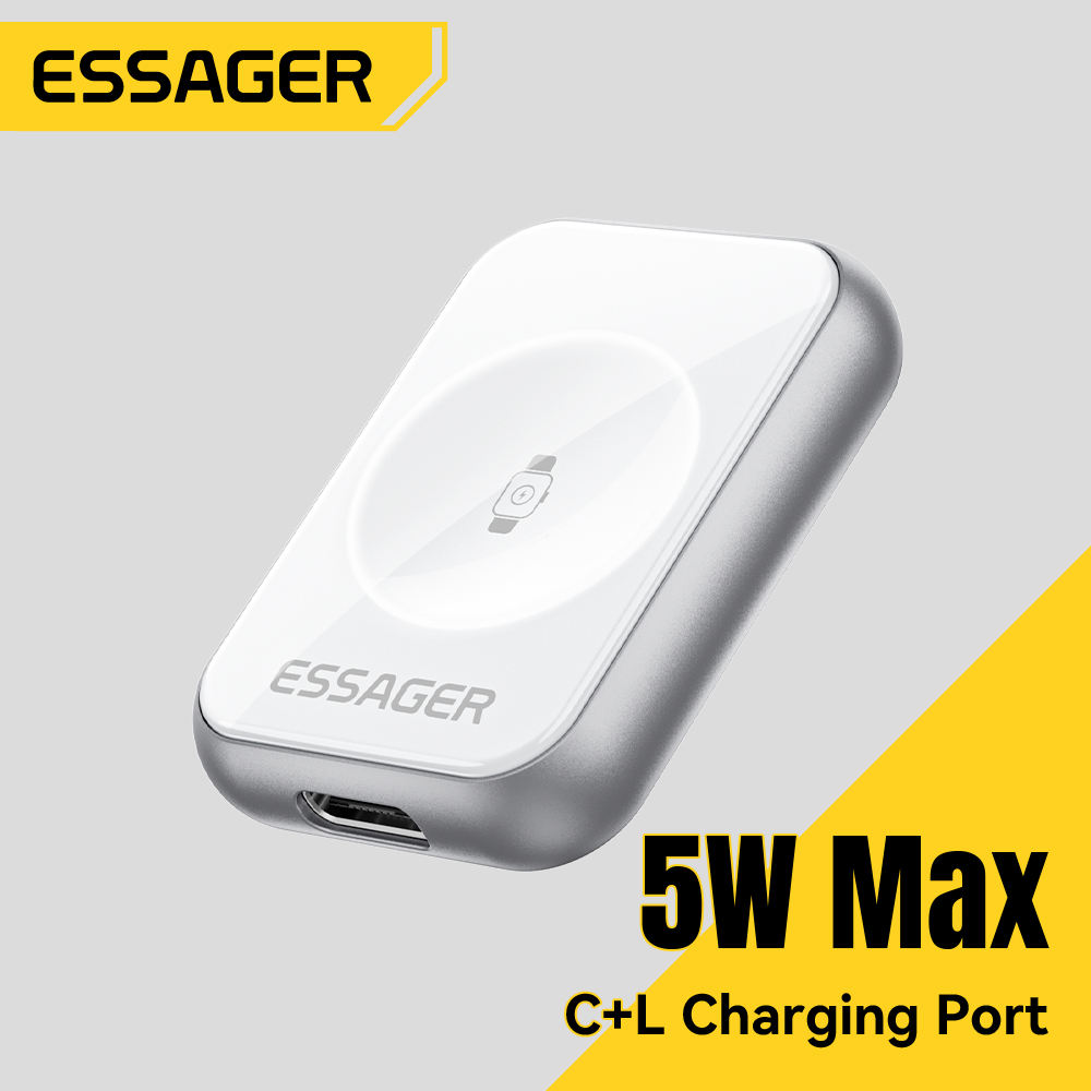 Essager 5W Magnetic Wireless C - Smartwatch Apple Watch ulasan dan harga