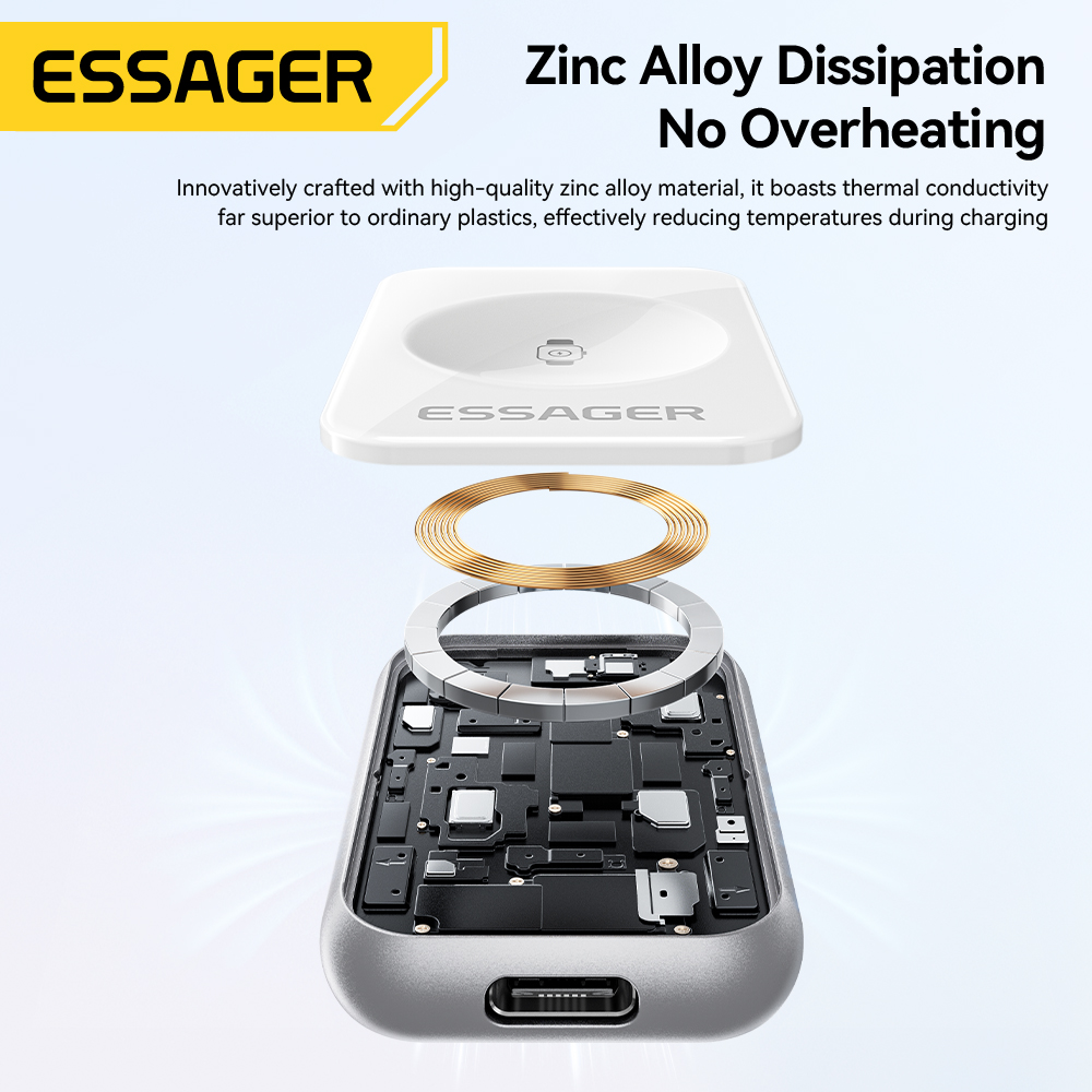 Essager 5W Magnetic Wireless C - Smartwatch Apple Watch ulasan dan harga