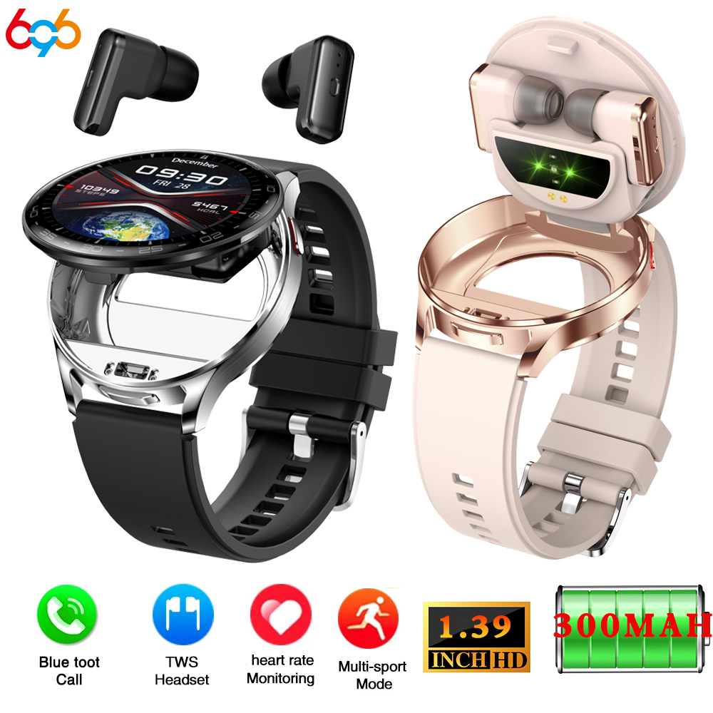 2 In 1 TWS Headset Smart Watch - Smartwatch Noise Watches ulasan dan harga