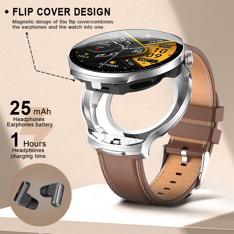 NEW Smart Watch Earphone Men T - Smartwatch Noise Watches ulasan dan harga
