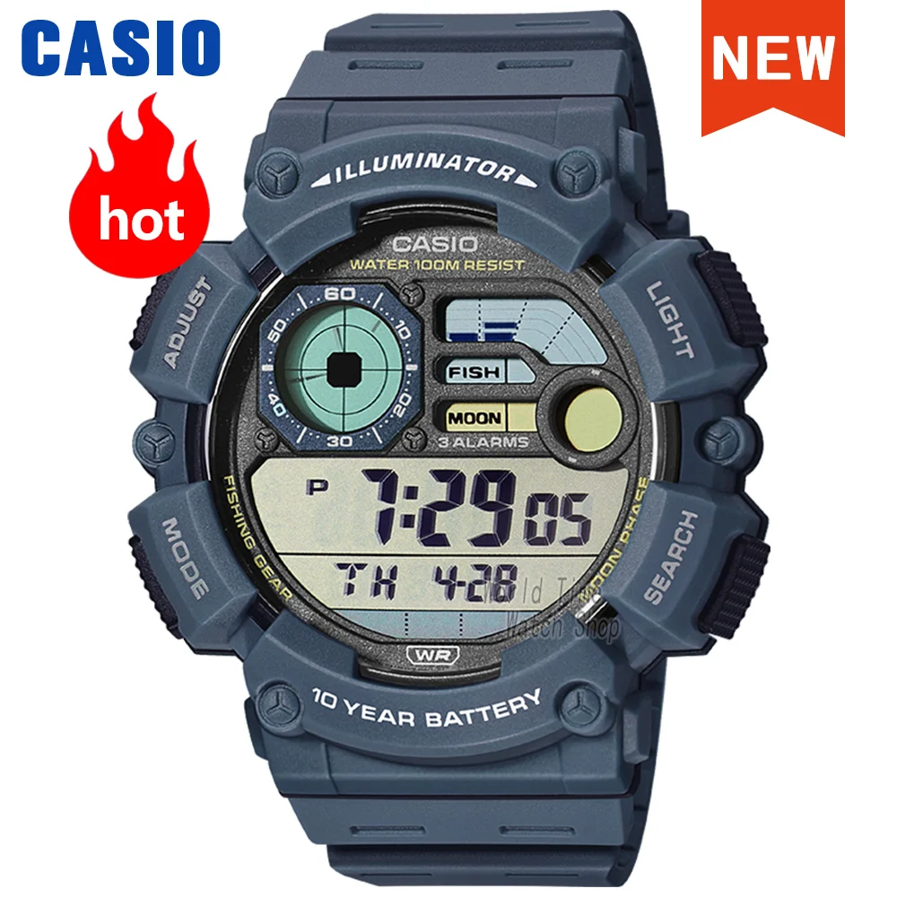 CASIO WS-1500H Series Men's Di - Casio Watches Smartwatch ulasan dan harga