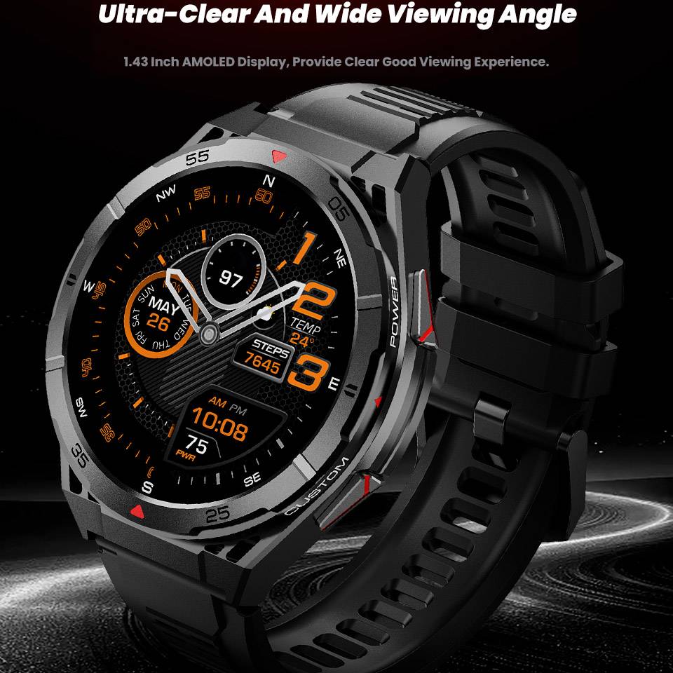 2026 New Military Smart Watch  - Altimeter Compass Watch ulasan dan harga