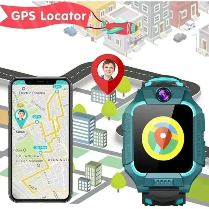 Lenovo 5G Kids Smart Watch Gif - Smartwatch Watches Boys ulasan dan harga
