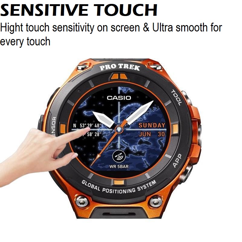 5PCS Smart Watch Screen Protec - Casio Watches Smartwatch ulasan dan harga