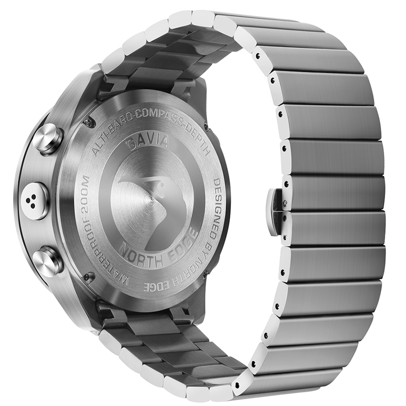 NORTH EDGE Men Dive Sports Dig - Altimeter Compass Watch ulasan dan harga