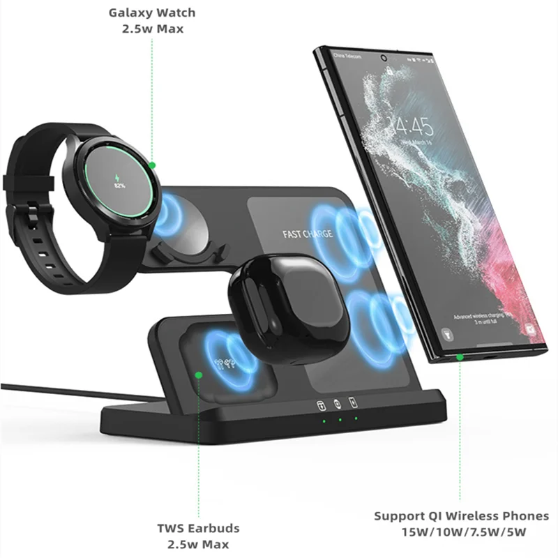 3 in 1 Charger for Samsung Gal - Smartwatch Phone Watches ulasan dan harga