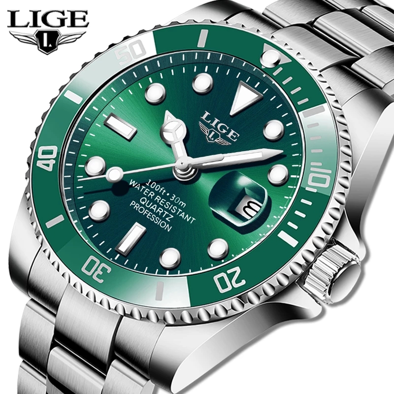 LIGE Top Brand Luxury Fashion  - Smartwatch Watches For Men Brands ulasan dan harga