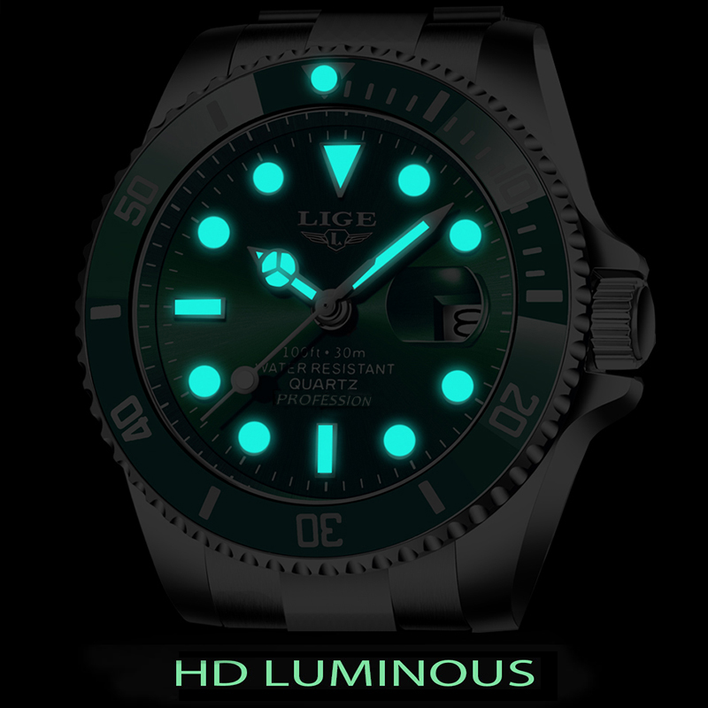 LIGE Top Brand Luxury Fashion  - Smartwatch Watches For Men Brands ulasan dan harga