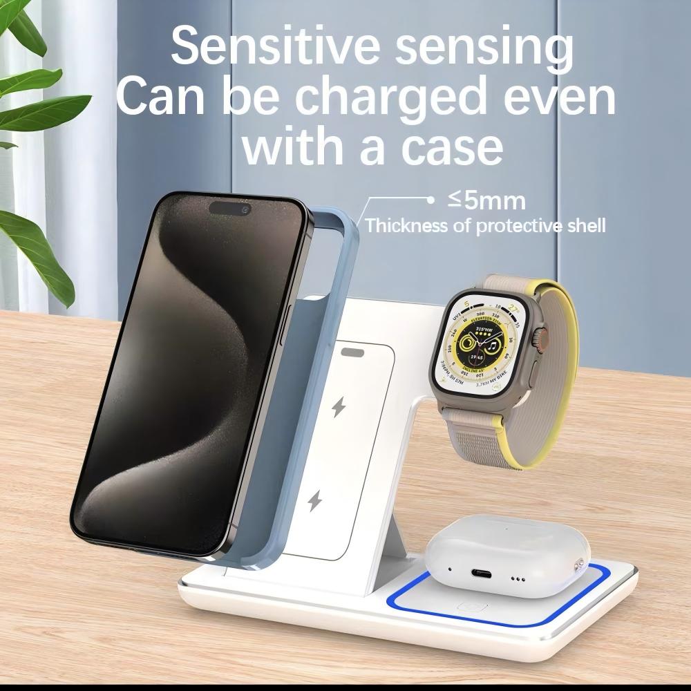 Wireless Charger Holder Stand  - Smartwatch Phone Watches ulasan dan harga
