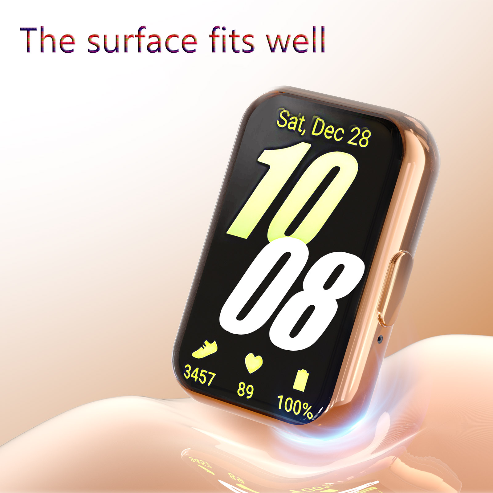 Cover for Samsung Galaxy Fit 3 - Smartwatch Samsung Watches For Women ulasan dan harga