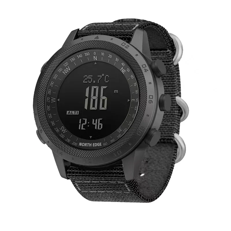 Men Digital Watch NORTH EDGE D - Altimeter Compass Watch ulasan dan harga