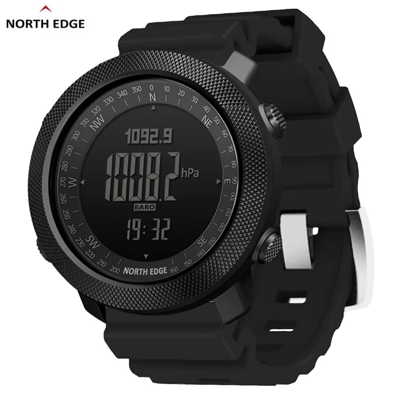 NORTH EDGE Watches For Men APA - Altimeter Compass Watch ulasan dan harga