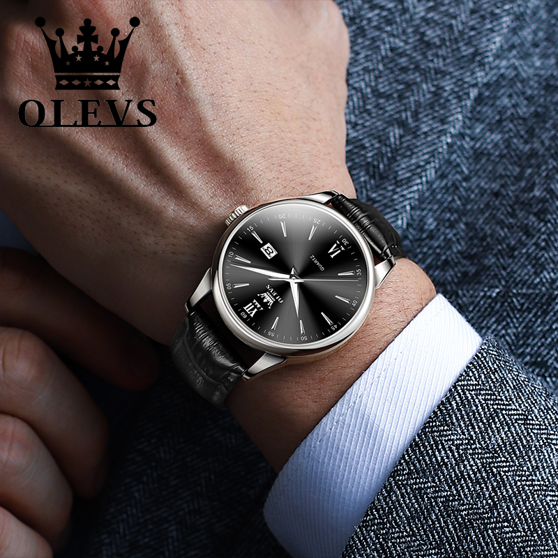 OLEVS Quartz Men's Watch Fashi - Smartwatch Watches For Men Brands ulasan dan harga