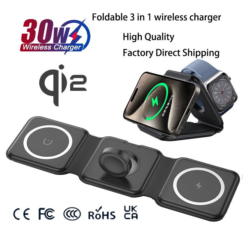 Universal Qi2 Magnetic Foldabl - Smartwatch Apple Watch ulasan dan harga