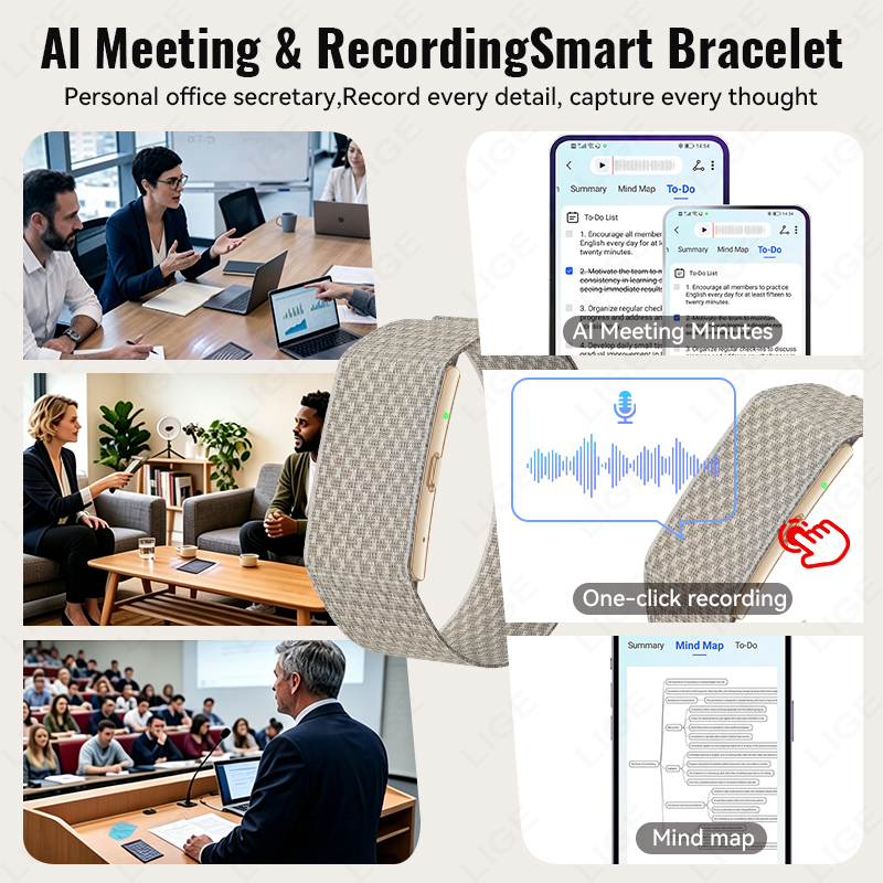 Women Sports Band AI Recording - Smartwatch Noise Watches ulasan dan harga