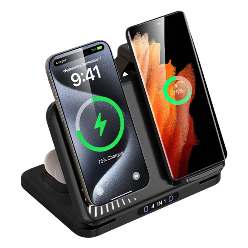 4 in 1 Dual Phone Wireless Cha - Smartwatch Phone Watches ulasan dan harga