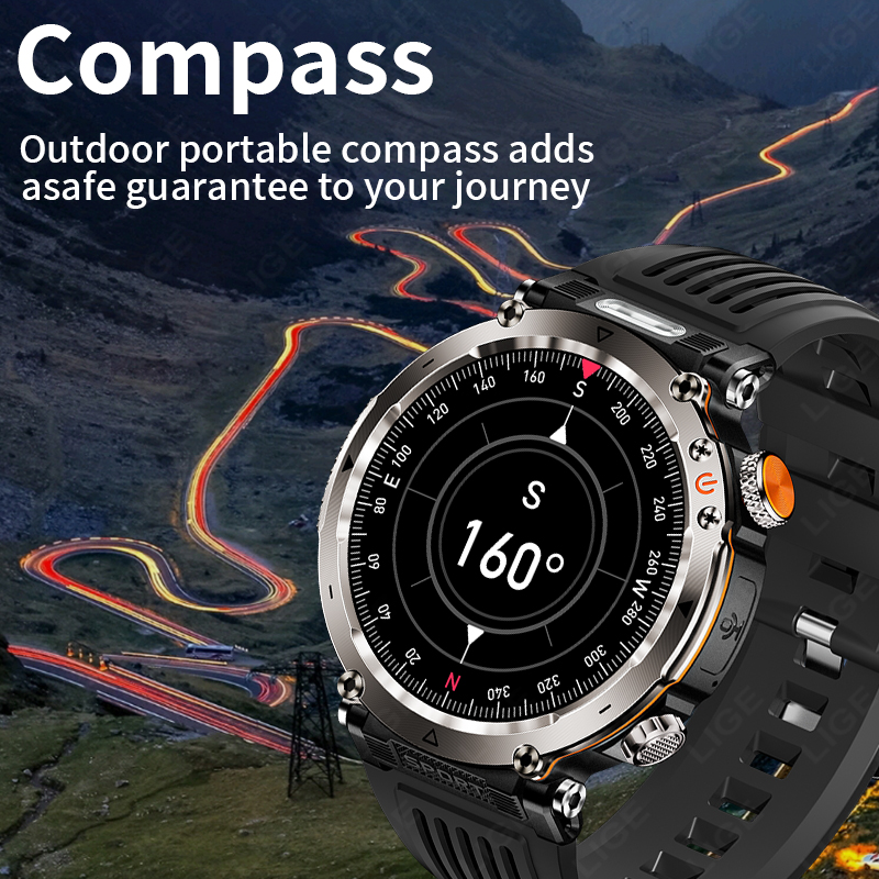 New Military Outdoor Smartwatc - Smartwatch I Watches ulasan dan harga