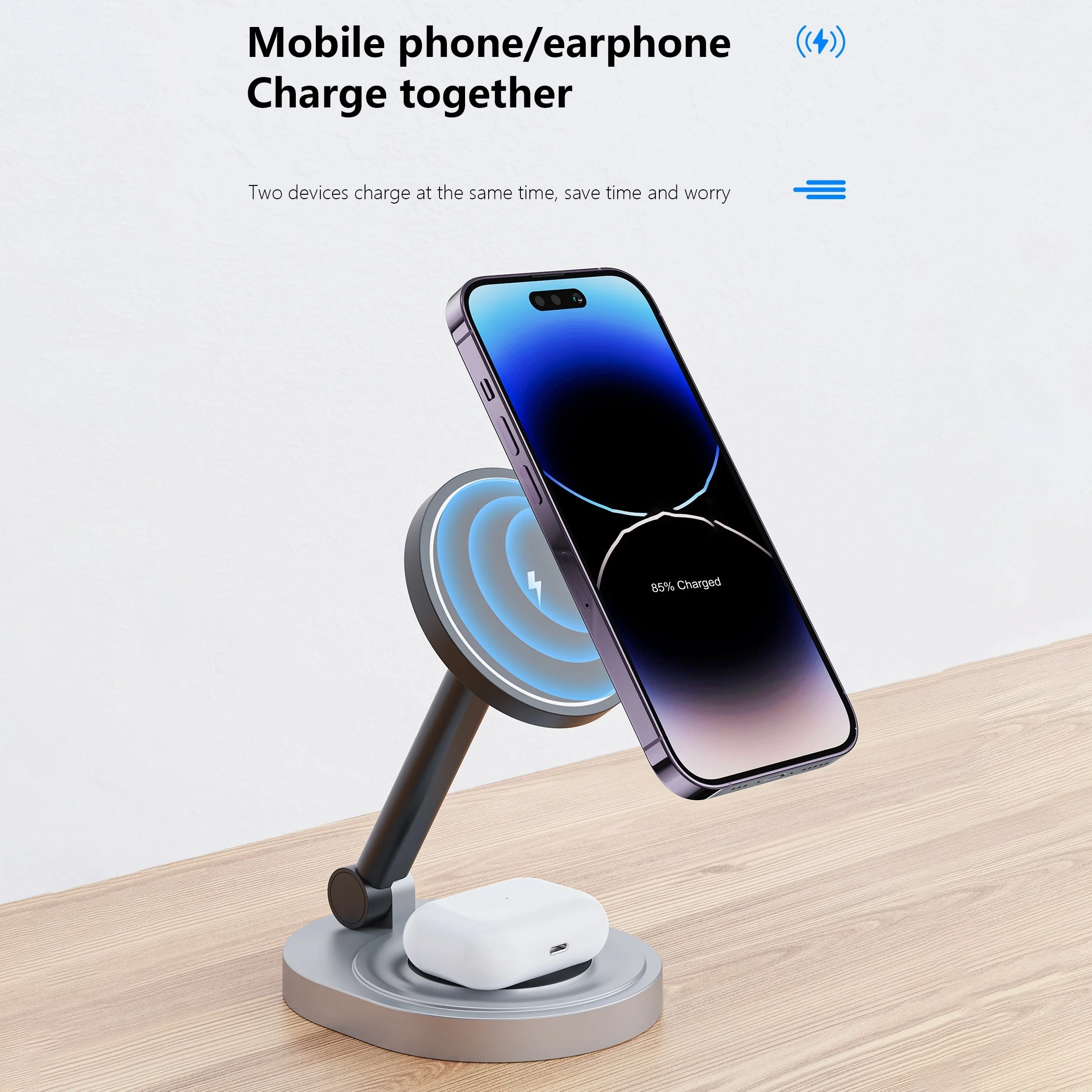 2 In 1 Magnetic Wireless Charg - Smartwatch Apple Watch ulasan dan harga