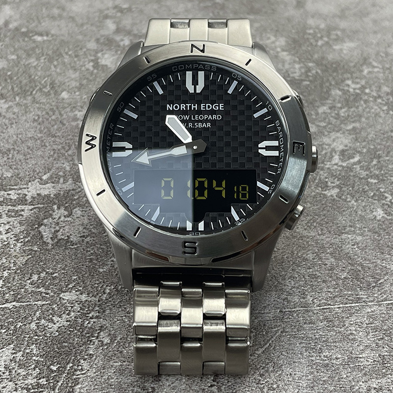 NORTH EDGE Men's Sports Digita - Altimeter Compass Watch ulasan dan harga