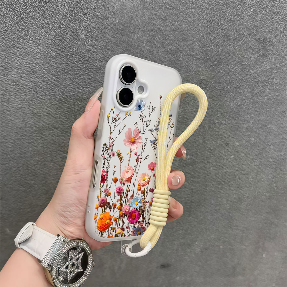 Lanyard Colorful Floral Phone  - Samsung Galaxy Strap ulasan dan harga