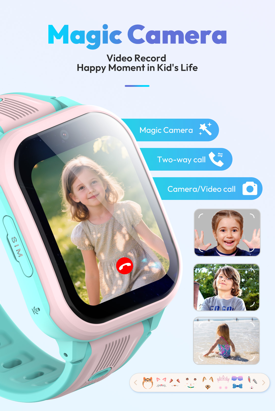 KT41 Smart Watch - 4G Phone Ch - Smartwatch Watches Boys ulasan dan harga