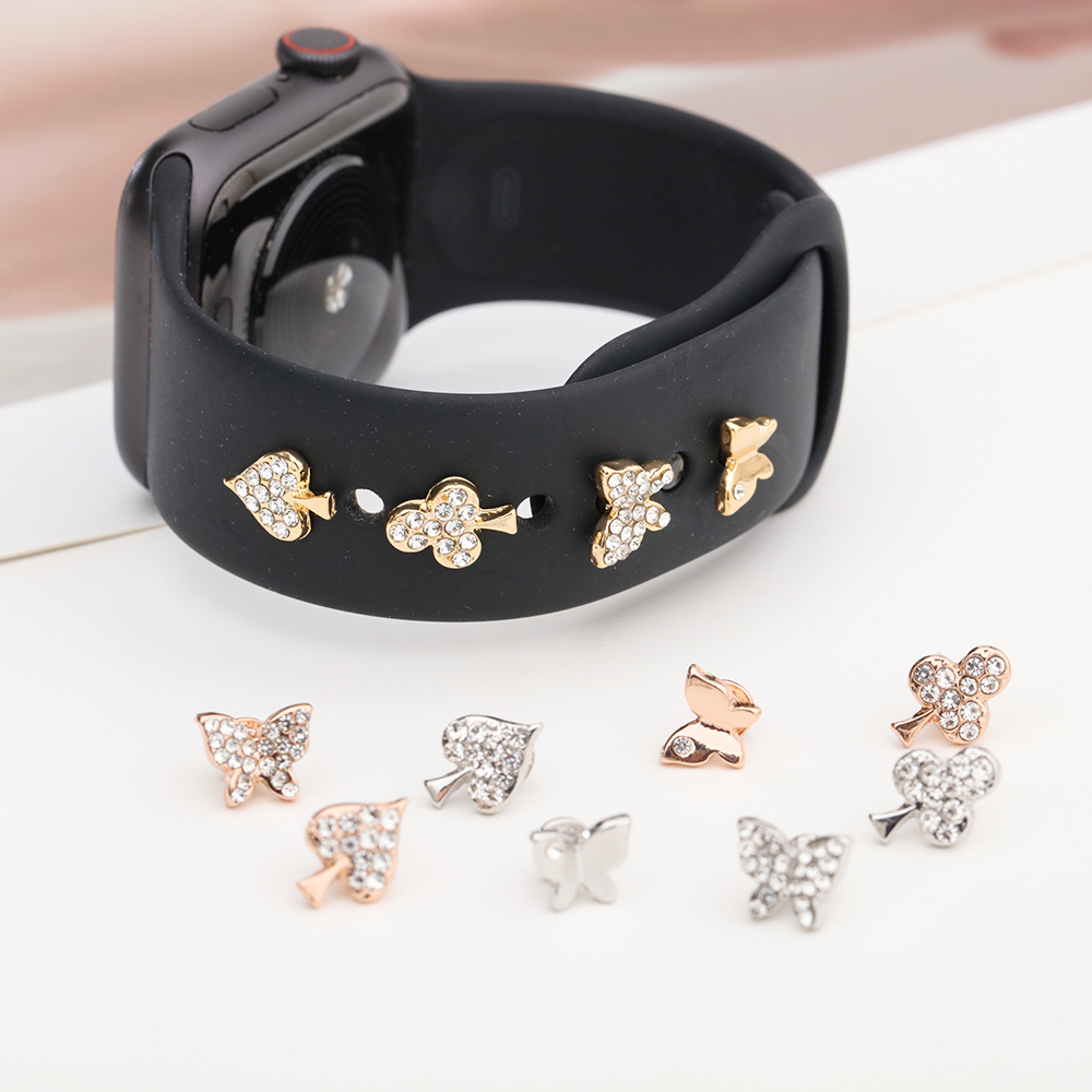 Charms for Apple Watch Silicon - Smartwatch Samsung Watches For Women ulasan dan harga