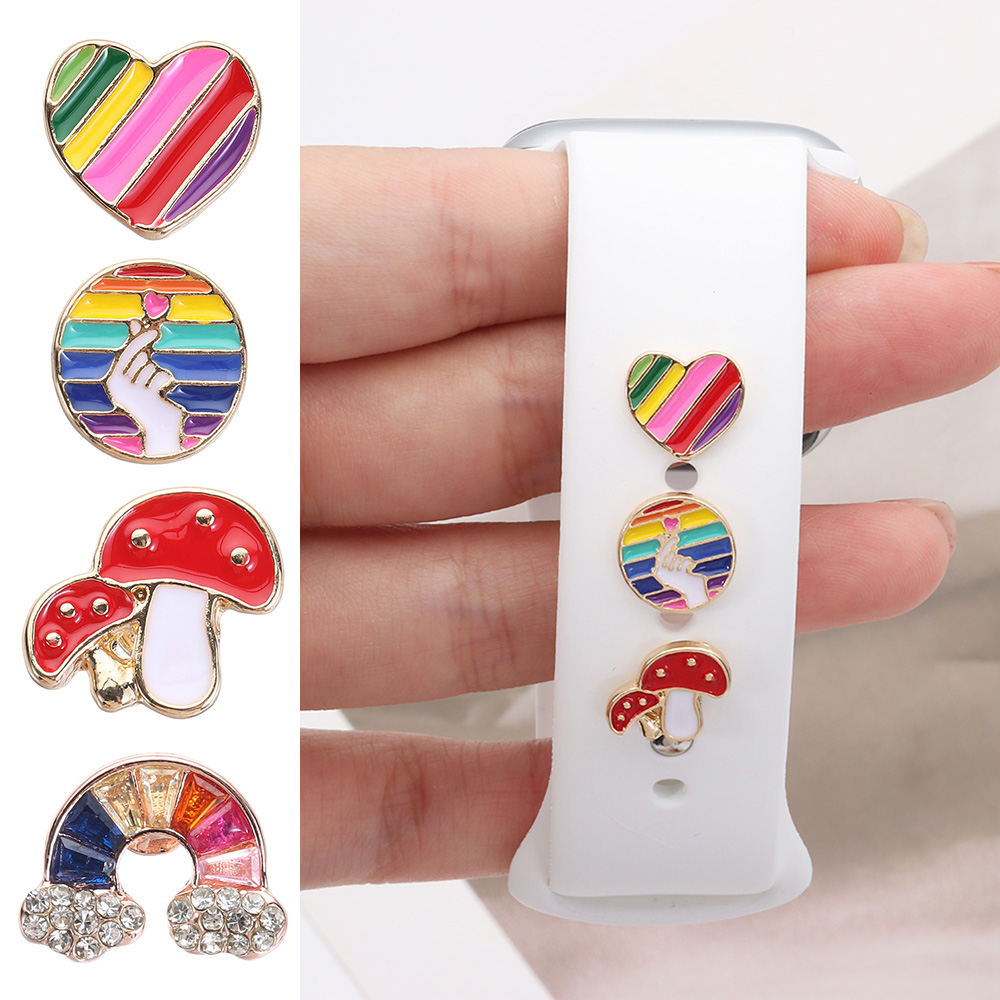 Charms for Apple Watch Silicon - Smartwatch Samsung Watches For Women ulasan dan harga