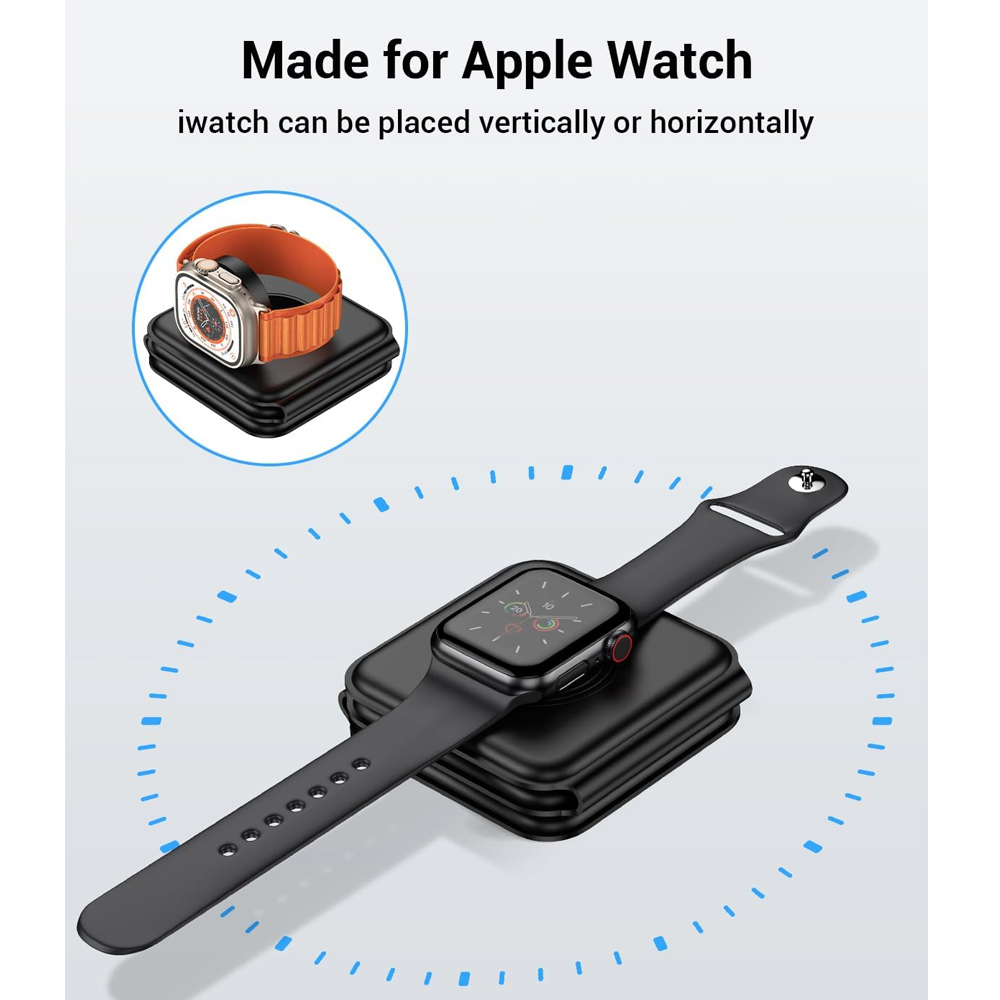3 In 1 Wireless Charging Stati - Smartwatch Apple Watch ulasan dan harga