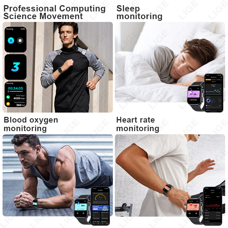 LIGE Original Brand Smart Watc - Smartwatch Watches For Women Brands ulasan dan harga